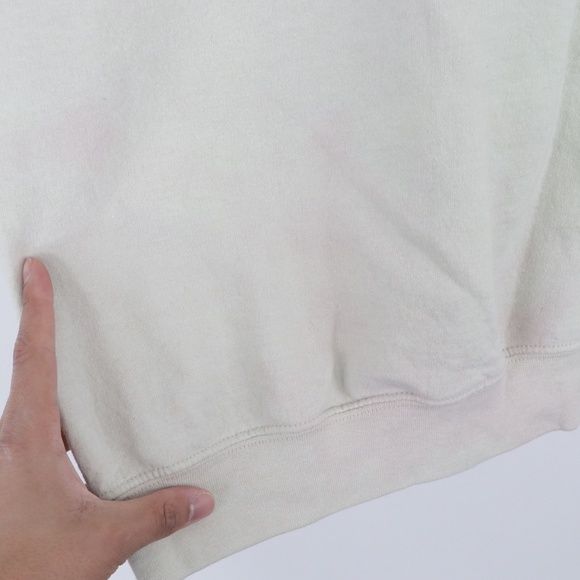 90s Mens XL Big Bear Nature Acid Wash Sweatshirt - Picture 8 of 9